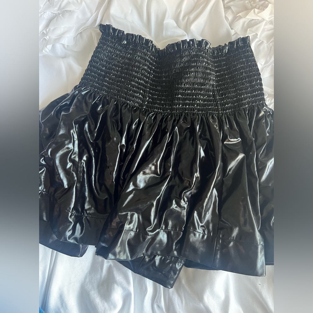 Queen of Sparkles leather shorts